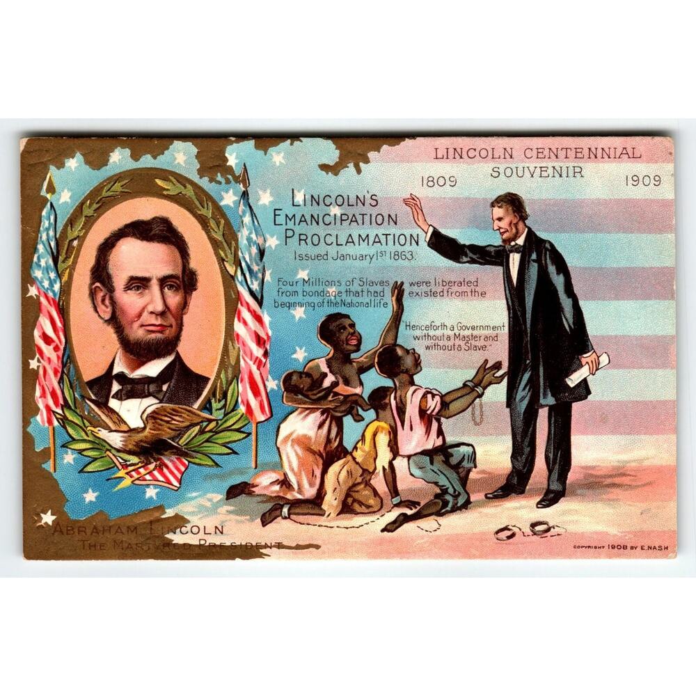 Abraham Lincoln St Gaudens Statue Portrait The Capitol President Political 1909